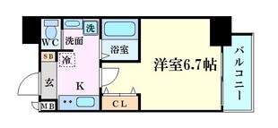 ＳＫ南森町の物件間取画像